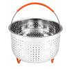 Handle Pot Accessories Steamer Basket Fruit Cleaning Basket Rice Cooker Steamer Food Steamer