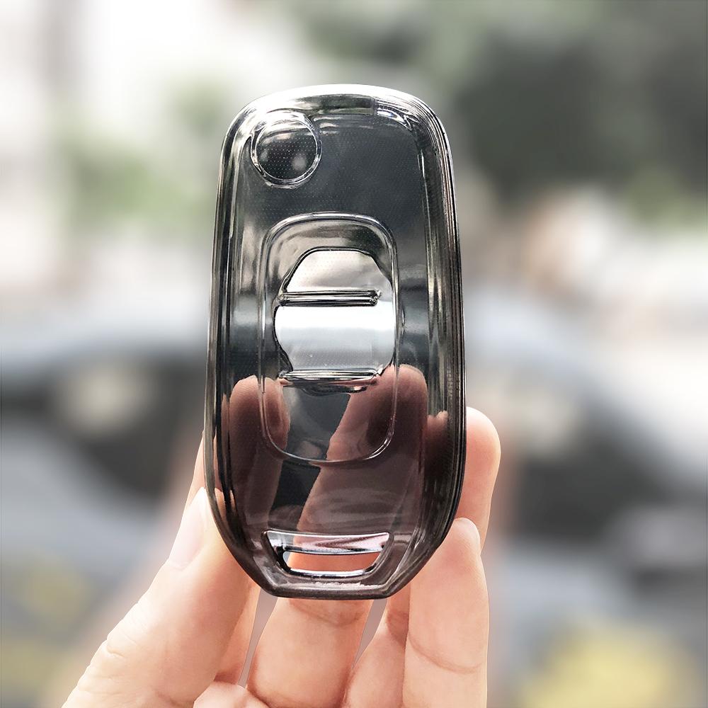 For Renault Clio 5 Duster Logan Oroch Clio Arkana Kwid Sandero Stepway Captur Kadjar Tpu Key Cover Keychain Car Key Case Shell