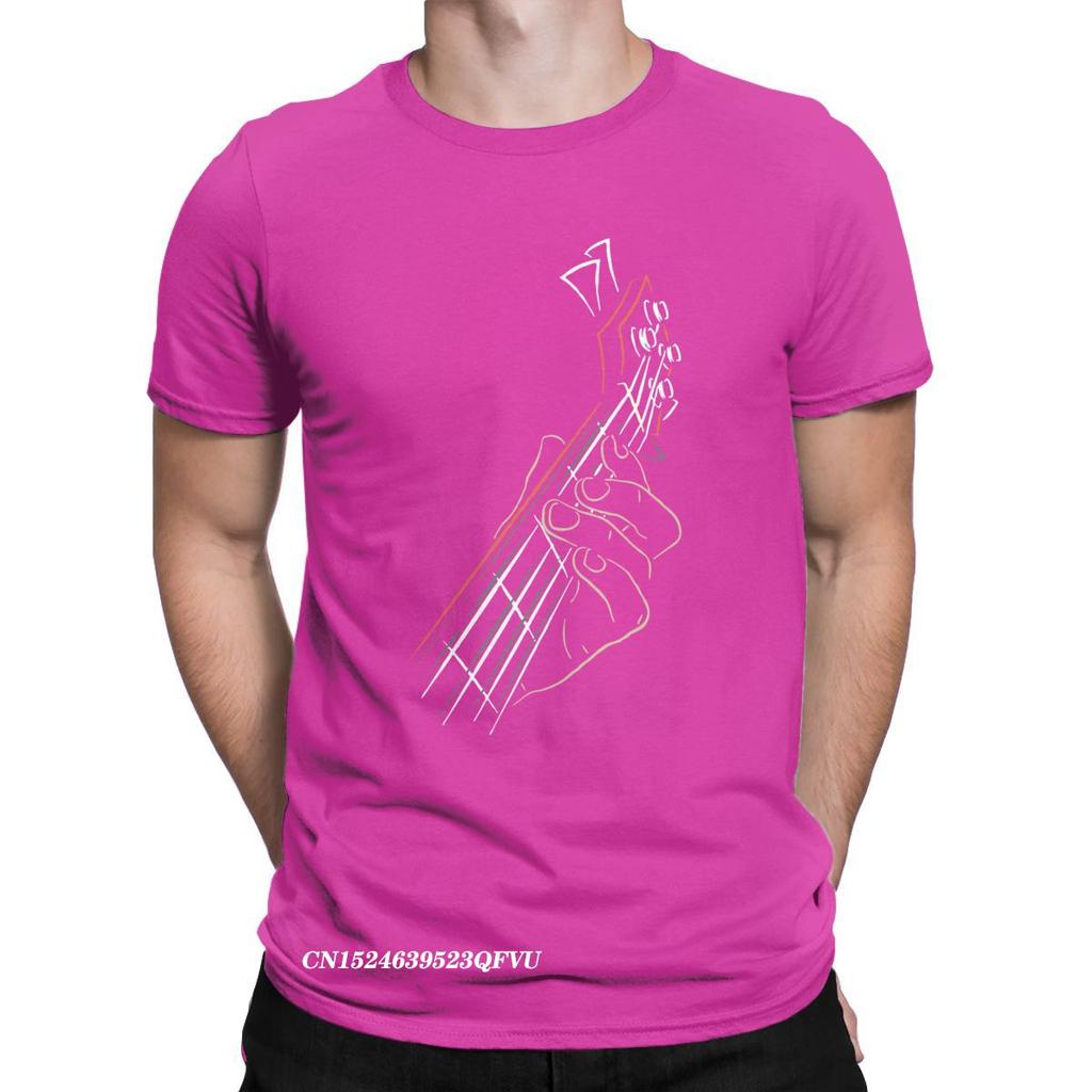 Humorous Active Bass Guitar Rock Music Men Tops T Shirts Casual Tee Shirt Harajuku Tee Shirt Premium Cotton Graphic Printed Tops