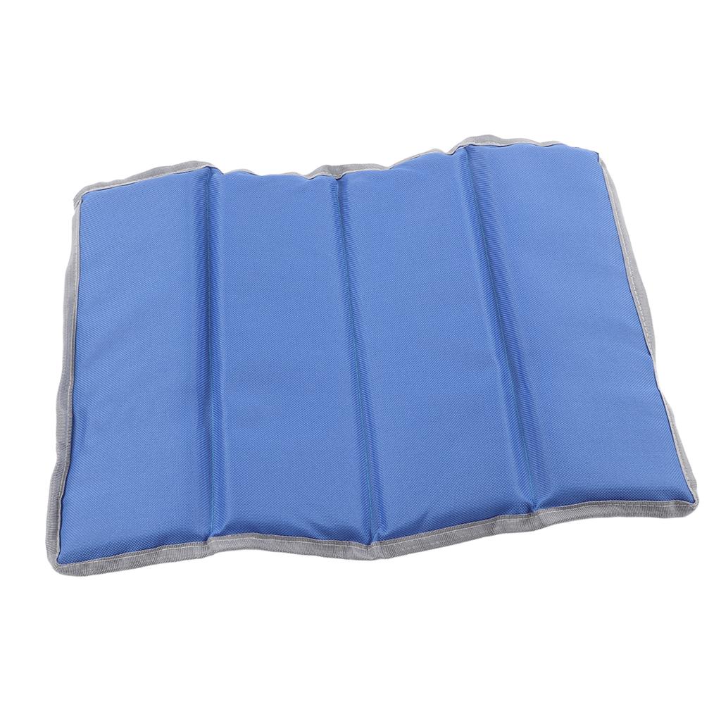 Folding Sit Mat Waterproof Soft Portable Floor Pad Cushion for Picnic Camping Beach Blue