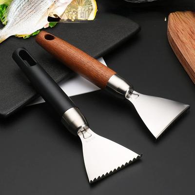 Fish Cleaning Knife  Scales Scraper Stainless Steel Kitchen Accessories Tools Manual  Scaler   Planer Brush