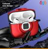 For Airpods 4 Case With Secure Lock Cover For AirPods Pro 2 2nd 3nd 1st Generation Cases TPU PC Headphone Sheath With Keychain