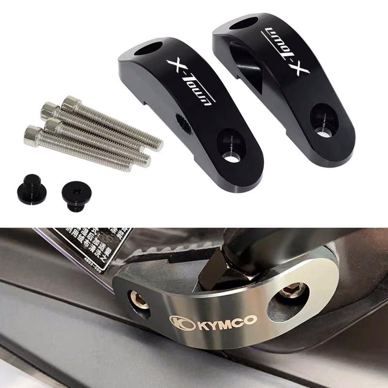 Motocycles Mirrors Extension Kits Rear Aluminum Mirror Hole adapter For KYMCO XTOWN300i X-TOWN 125i 300i x town 125 300 красный