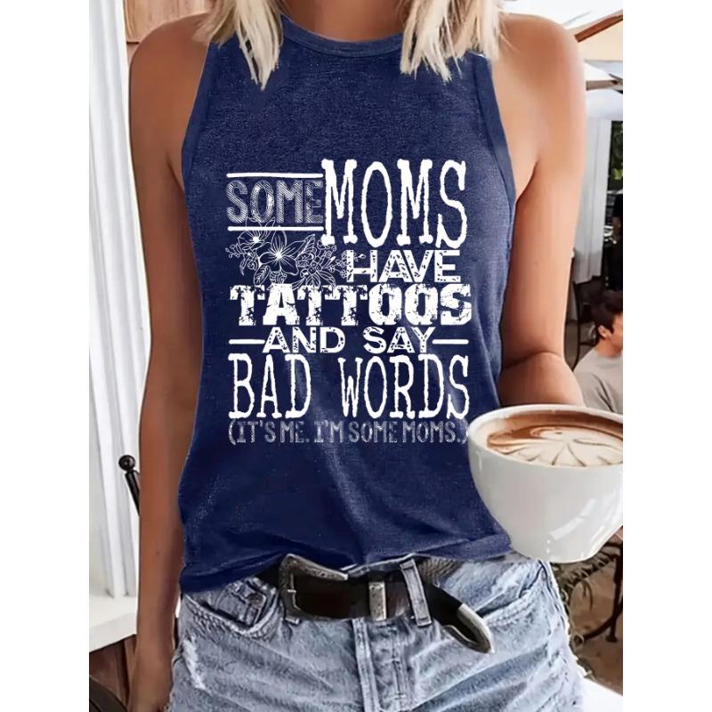 

Женский трикотажный жилет с принтом на весну и лето с круглым вырезом M темно-синий