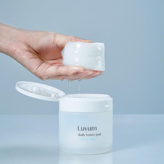 Loveum Natural Blanc Daily Toner Pads 60 sheets,Korean Mask Pack