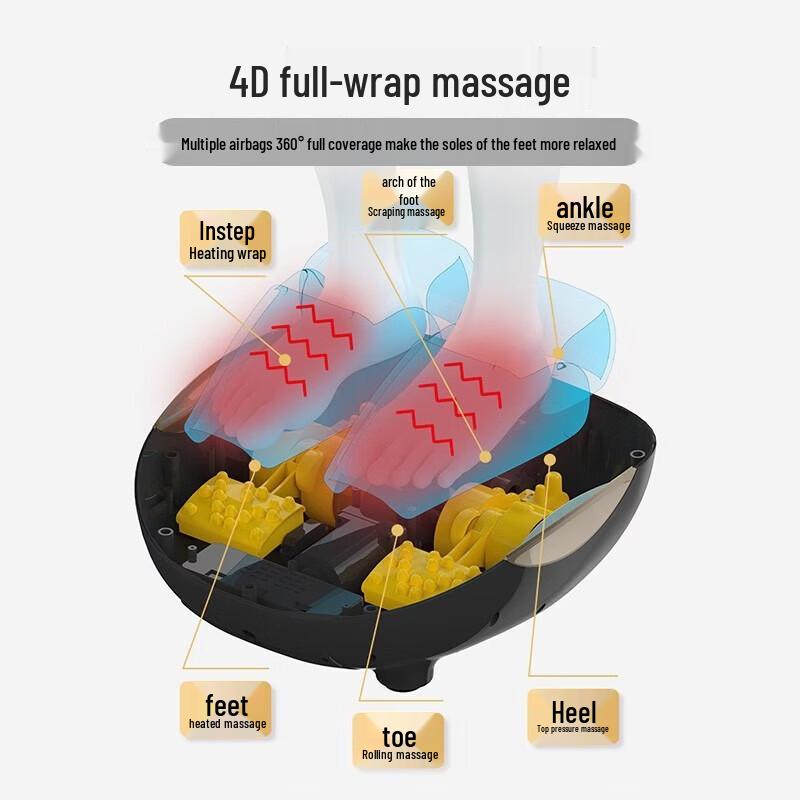 Jiancheng FM06 Smart Foot Massager with Heat and Air Compression CN plug (adapter included)