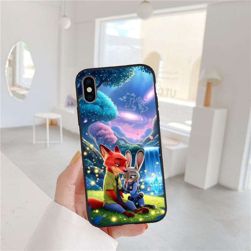CJ105 Zootopia Disney Phone Case for Motorola Edge 60 60s 70 G86 G56 G54 E14 G04S G45 G54 G64 S30 S50 X30 X40 X50 Ultra Pro