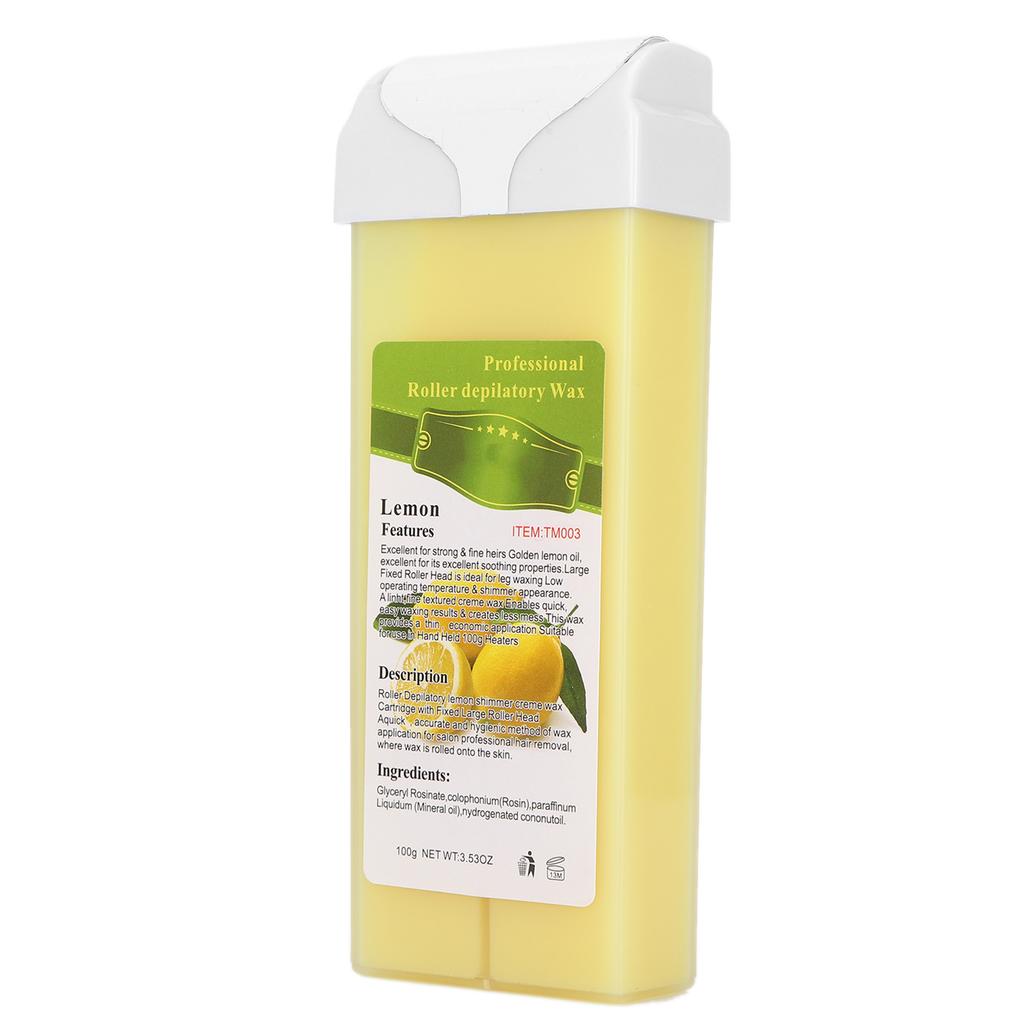 100g Professional Roller Depilatory Wax Home Hair Removal Large Area Body Hair Removal Wax Roller