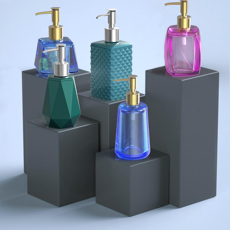 Aromatherapy Bottle Silicone Mold Lotion Bottle Soap Dispenser Resin Mould for DIY UV Epoxy Handmade Home Decors Storage Mold