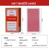 Guan Dan Premium Poker Playing Cards - Thickened, Hardened with High-End Linen Finish, Blue Core Paper, Full Case of 100 Decks.