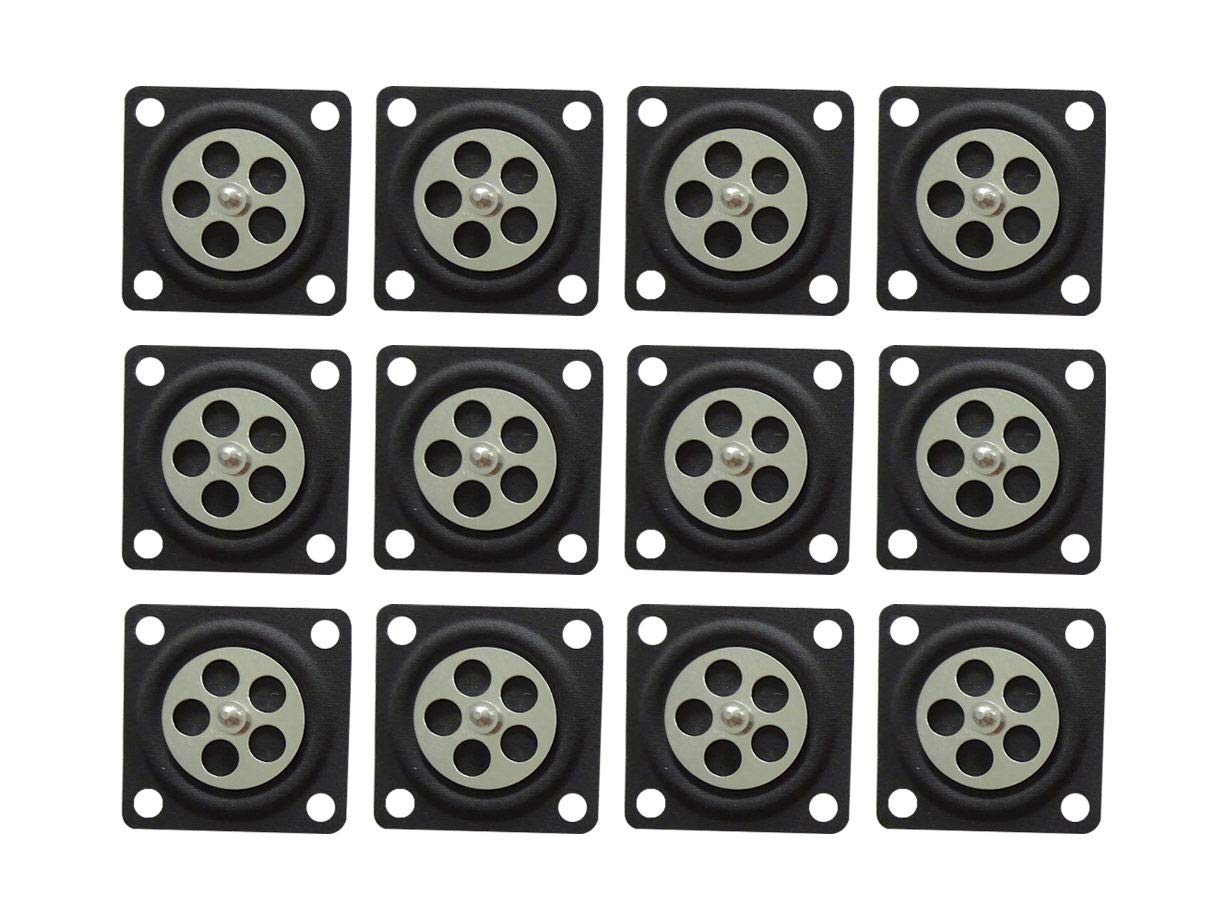 

Carburetor Metering Diaphragm Assembly Suitable for TK Carburetor Kawasaki TH48 (Pack of 12)