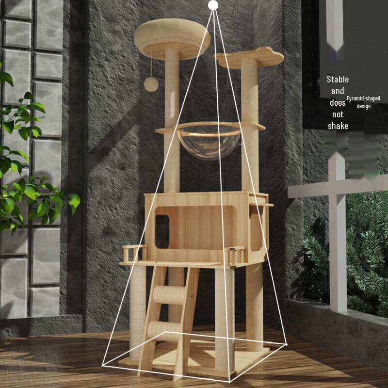 Tang Mi Ji Ji 140cm Cat Tree & Bed