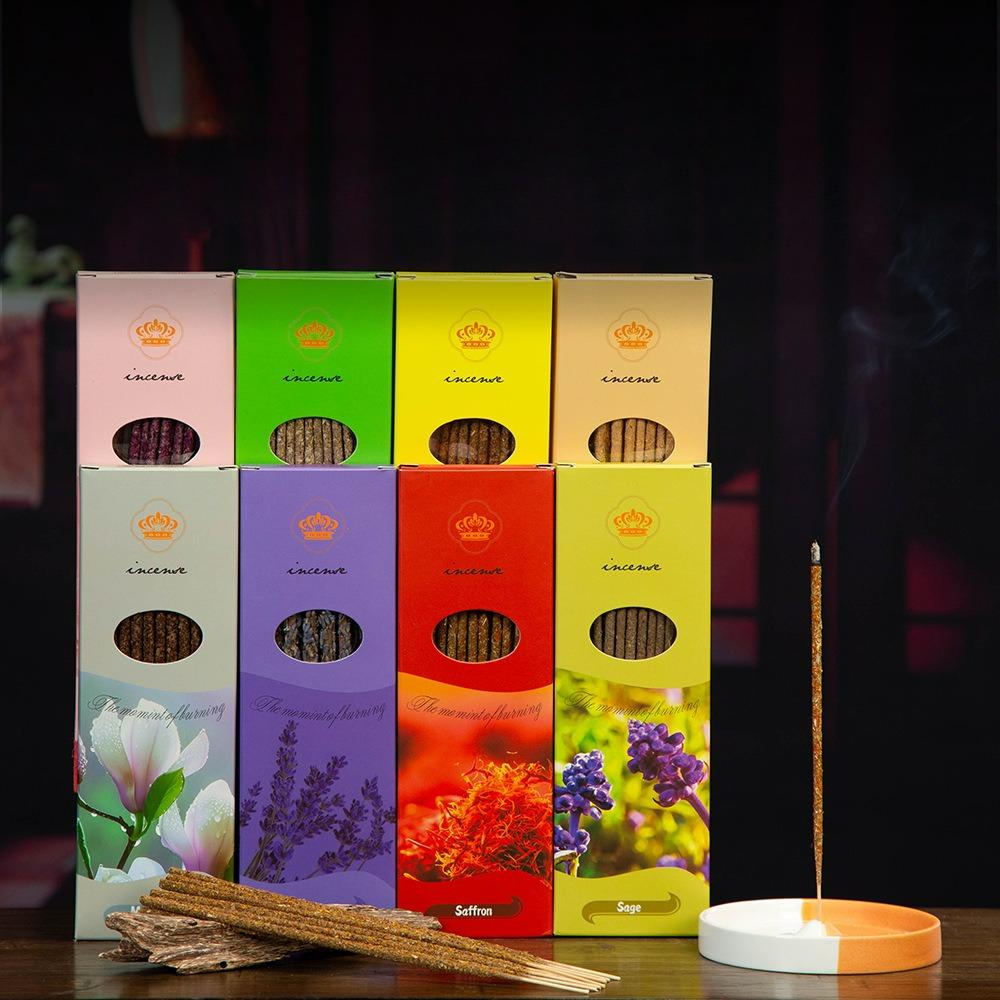Natural Rose Incense Sticks Handmade Natural Incense Aroma for Meditation Relaxation and Positivity