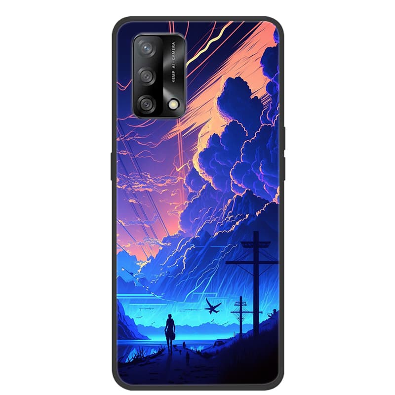 For Oppo A74 4G Case CHP2219 Funda Soft Silicone Cartoon Phone Case For Oppo A74 5G OppoA74 A 74 Cover Fundas Bumper Coque Capas