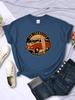 San Francisco California Vintage School Bus T-Shirts Women Street Hip Hop Short Sleeves Summer Breathable Tshirt Soft Casual Tee