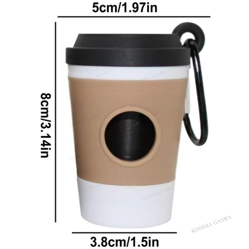 1PCS Dog Poop Bag Dispenser Holder Portable Plastic Dog Poop Bag Holder Outdoor Accessory for Pet Dog Outdoor Travel Accessory