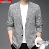 Herren Casual Frühling/Herbst Baumwolle Leinen Blazer Jacke
