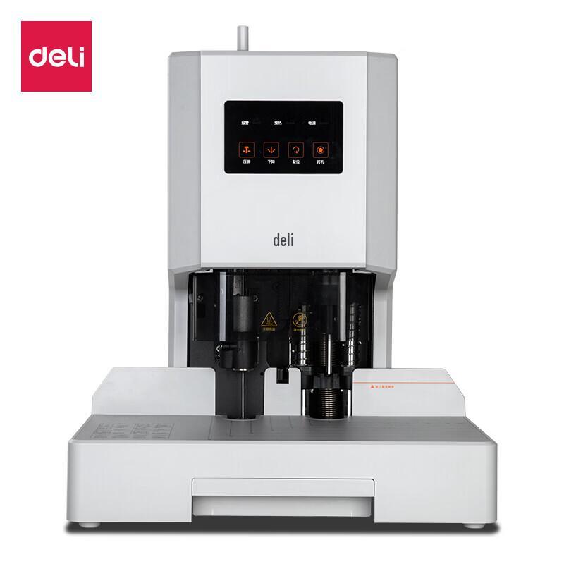

Deli 14608 Automatic Financial Binding Machine CN plug (adapter included)