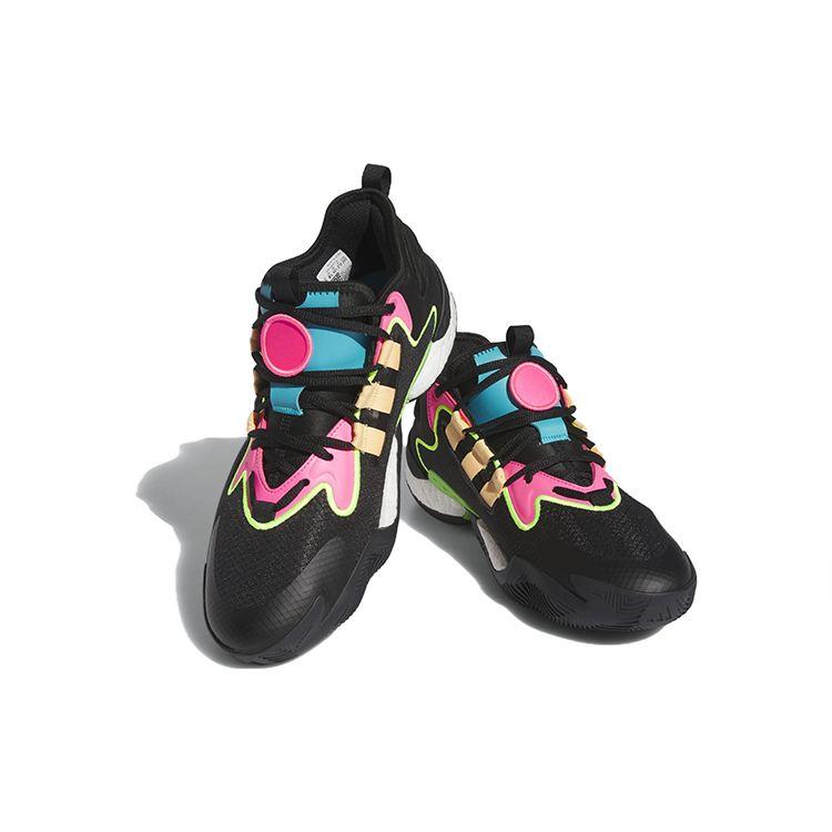 Adidas BYW Select Black Pink Orange Unisex Sneakers Core-Black Acid-Orange Lucid-Pink IE9306