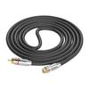 High Fidelitys Sound Extension Cable Sound Extension Cord Durability for Subwoofers, Amplifiers, HiFi Systems Wire