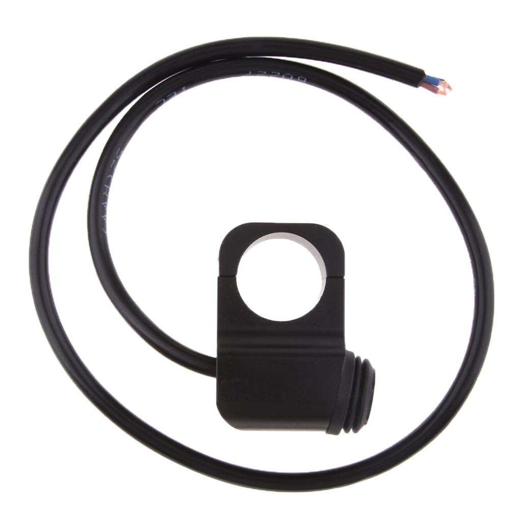 

Waterproof 25mm 1 inch Bike Handlebar Headlight ON/OFF/ON Switch Black Reference explanation чёрный