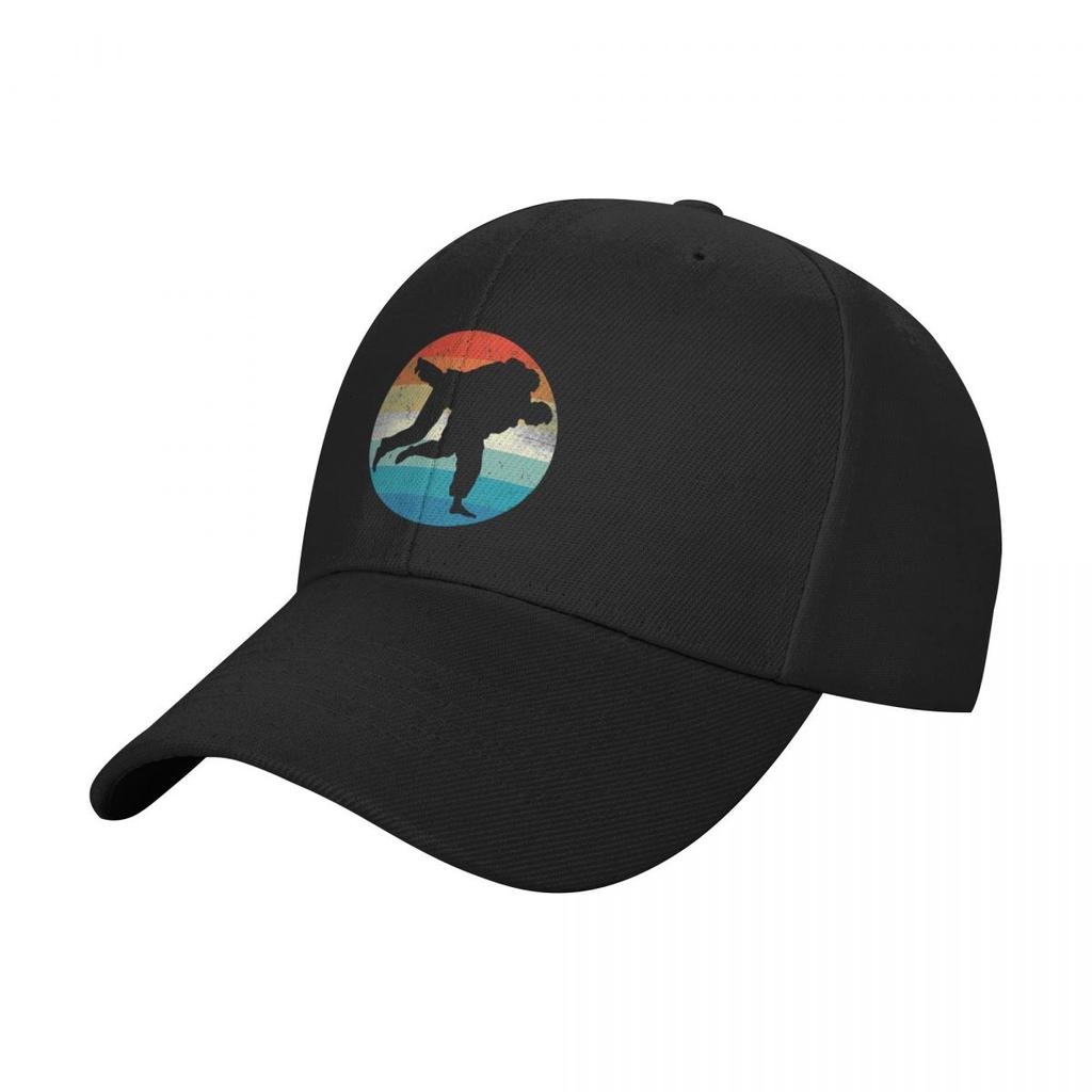 BJJ Brazilian JiuJitsu Retro Vintage Sunset Baseball Cap birthday Luxury Brand Rugby Boy Child Womens