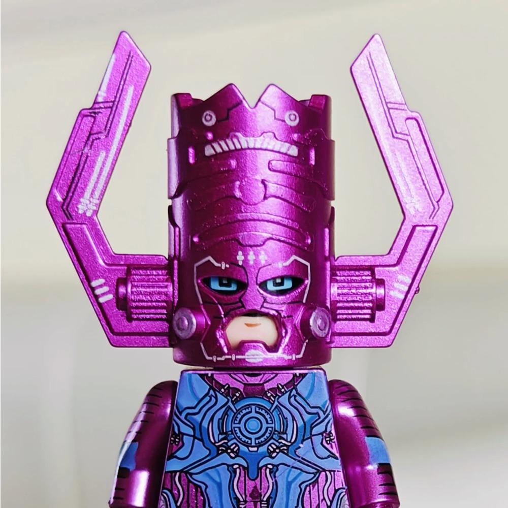 Electroplate Plating Chrome Mr Gold Building Blocks Golden Mini Action Figure Toys