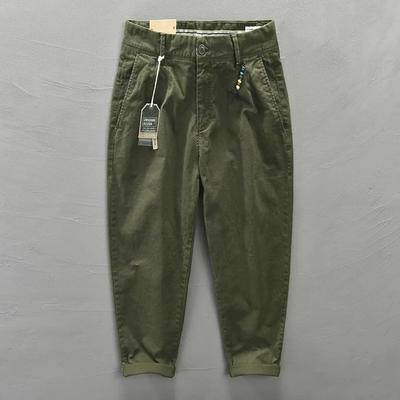 Pantaloni Cargo Bărbați Primăvară Toamnă Pantaloni Bărbați Casual Largi Cu Centură Talie Medie Mărimi Mari