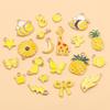 Mixed Eight-Color Enamel Alloy Charms for DIY Jewelry: Bracelet, Necklace, and Keychain Accessories (10/20/50 Pieces)