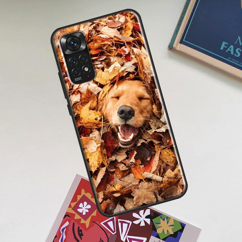 Golden Retriever Freund Hülle Für Xiaomi Redmi Note 14 13 12 11 9 10 15 Pro Plus Redmi 15 15C 14C 13C 12C 10C Abdeckung