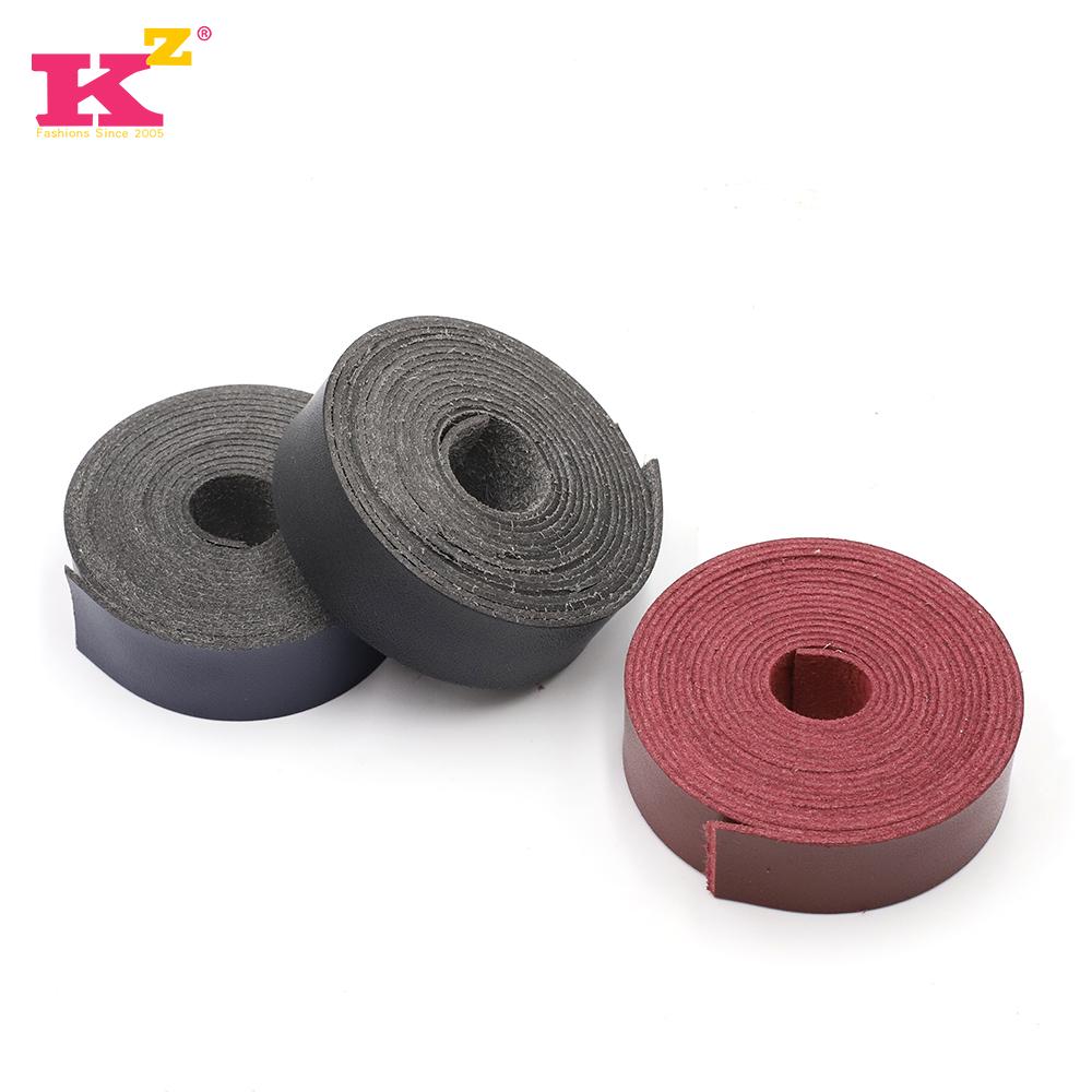 2Meters Leather Strip DIY Handmade Bag Strap Handles Belts Accessories for Handbag Shoulder Bags Crossbody Crafts 1.5 2cm Wide