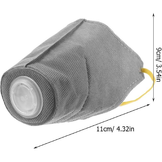 STOBOK Adjustable Dog Gas Maskss Dog Muzzle Reusable Puppy Masks Breathable Dog Mouth Protection Masks Filter Air Pollutants for Small Large Dogs L