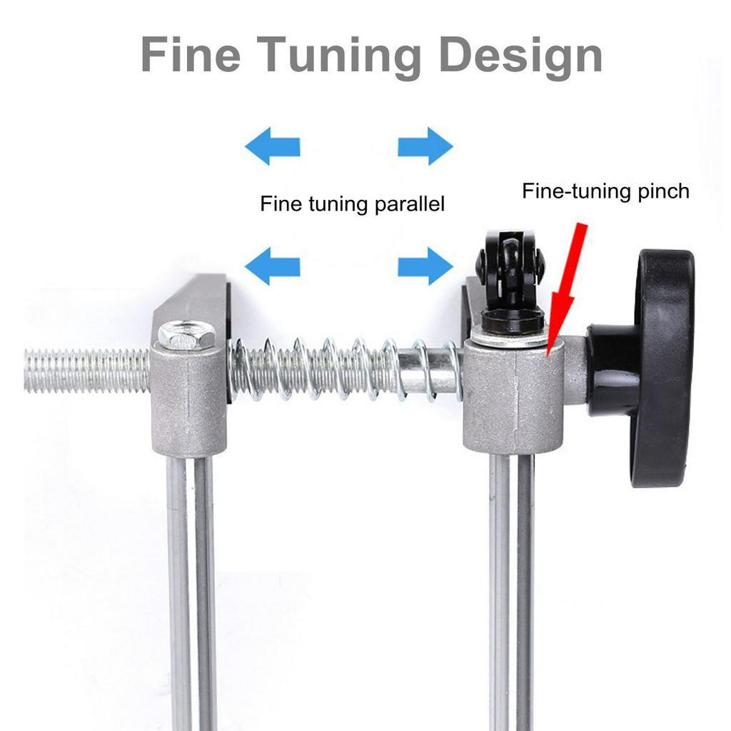 Silver Professional Mortice Lock Fitting Jig Wood Cutters Chisel Door Morticer Kit 18/22/25mm Locksmith Woodworking Maintenance Tool
