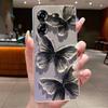 For Techno Pova 5 LH7n 5Pro LH8n Phone Case Tecno Pova 5 Pro Case Clear Luxury Fashion Butterfly Flowers Soft TPU Silicone Cover