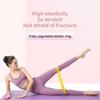 1Pc Yoga Tension Belt Fitness Elastic Resistance Belt Squat Tension Ring Stretching Exercise Belt Home Gym Yoga Strap