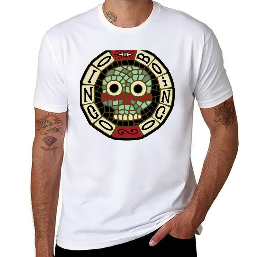 Oingo Boingo Tshirt Soft Casual Short Sleeve Cotton Tee