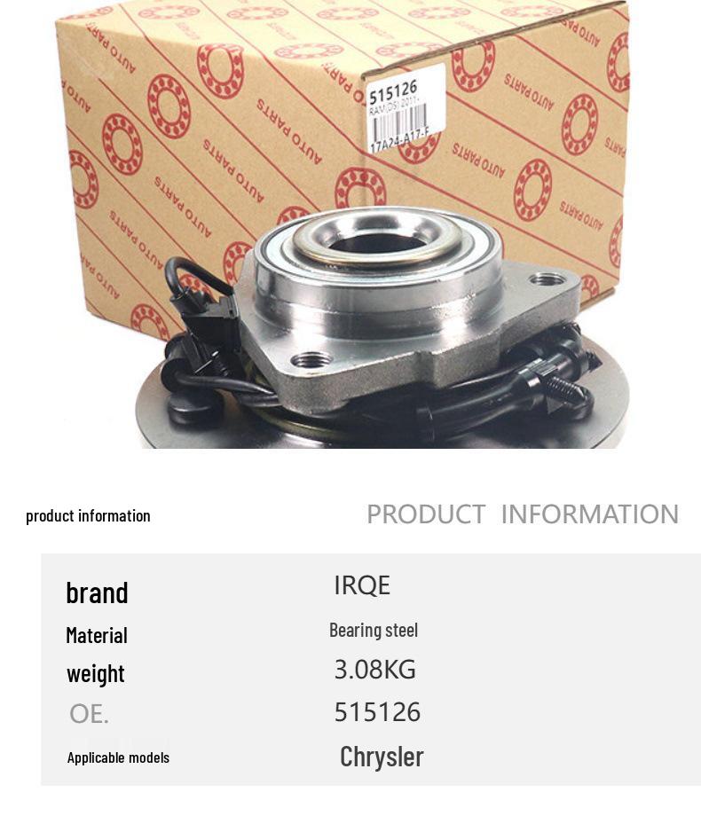 Car Front Wheel Hub Assembly 515126 (Axle Head Bearing 68024245AA)