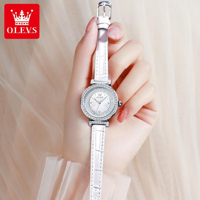 

Брендовые часы OLEVS, новые кварцевые часы, женские часы высокого уровня внешнего вида, женские часы, женские часы