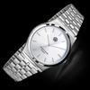 Pogseubagenwachi Simple Round Retro Sunray Silver
