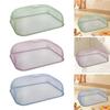 Mesh Kitchen Cover Iron Food Net Dome Protector 18.5 Inch Large Screen for Outdoor Picnic Table BBQ