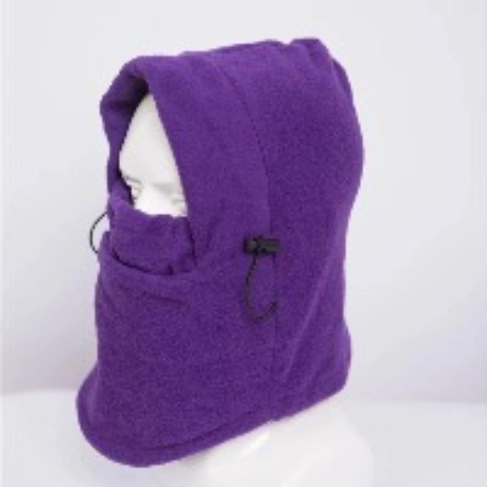 Windproof Neck Warmer Hooded Design Face Mask New Fleece Balaclava  For Women Men
