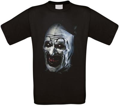 Terrifier Art the Clown Horror Cult Movie T-Shirt All Sizes NEW