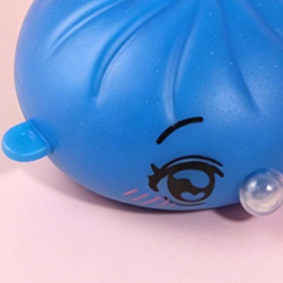 Bubble Blowing Steamed Bun Toy Cartoon Expression Dumpling Sensory Pinch Fidget Toy Stress Relief Hand Exercise Relaxation Tool