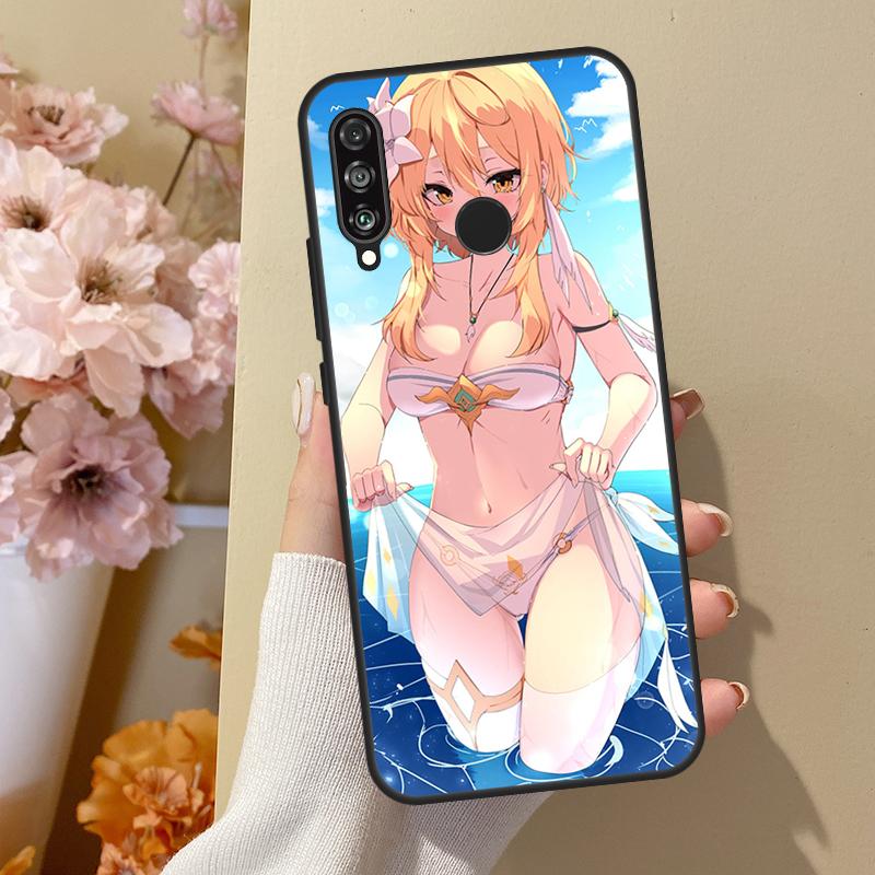 

Genshin Impact Sexy Cute Girl For Huawei Nova 7i 8i 11i 12i 12s Y73 Y70 Y90 Y60 Y72 Y61 Y91 9 10 SE P30 Pro P40 Lite Case Huawei P30 Pro