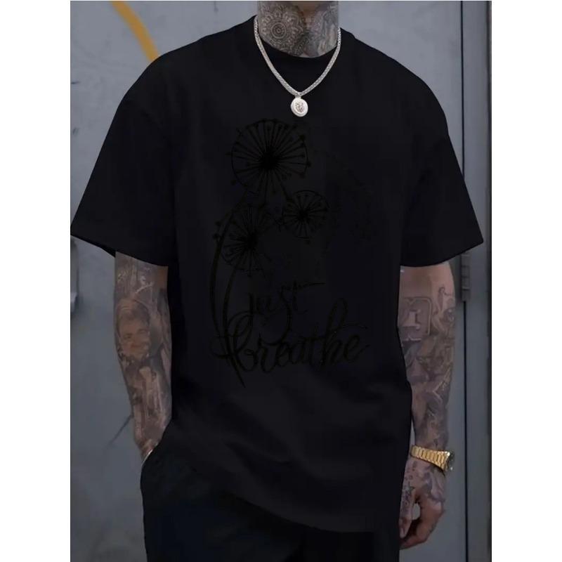 

Мужская модная футболка с круглым вырезом, европейский размер | Универсальная, с коротким рукавом, подходит для путешествий/лета/пляжа, фитнеса/бега/тренировок, футболка с коротким рукавом S