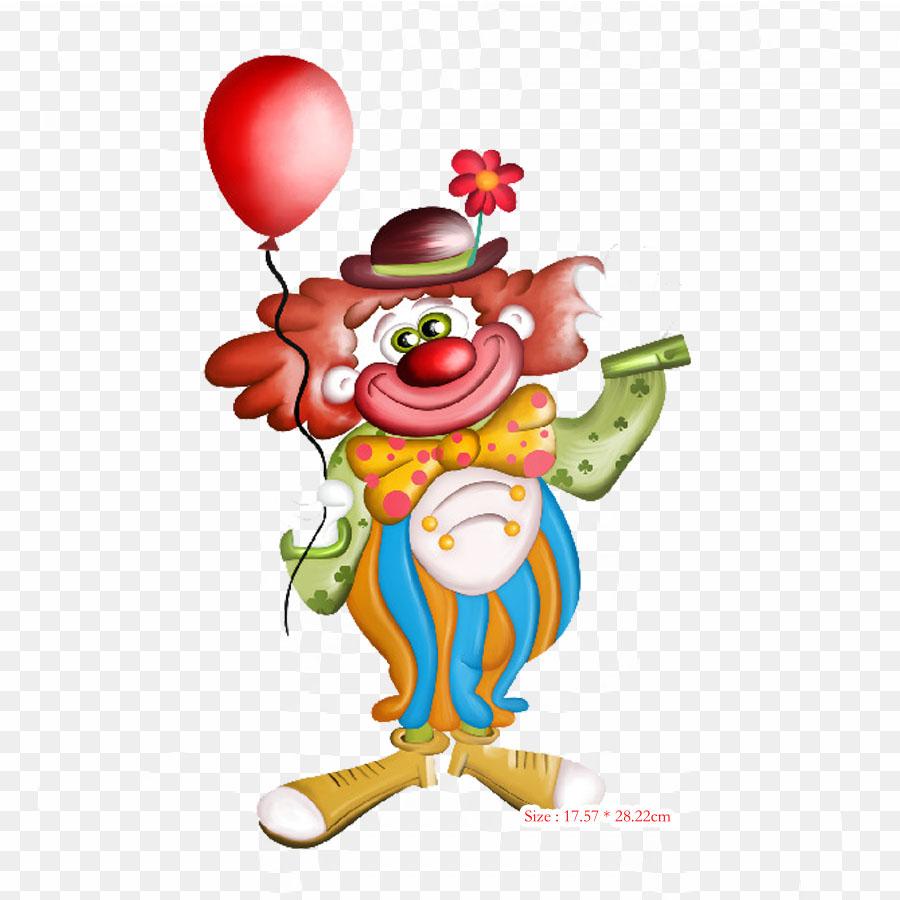 

Карнавальный клоун, термопереносная печать, виниловые нашивки, наклейки для одежды, аппликации «сделай сам», моющиеся нашивки