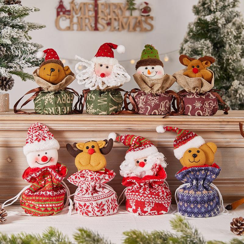 Christmas Gift Bag Christmas Eve Portable Apple Bag Candy Bag Safe Fruit Packaging Box Small Gift Bag
