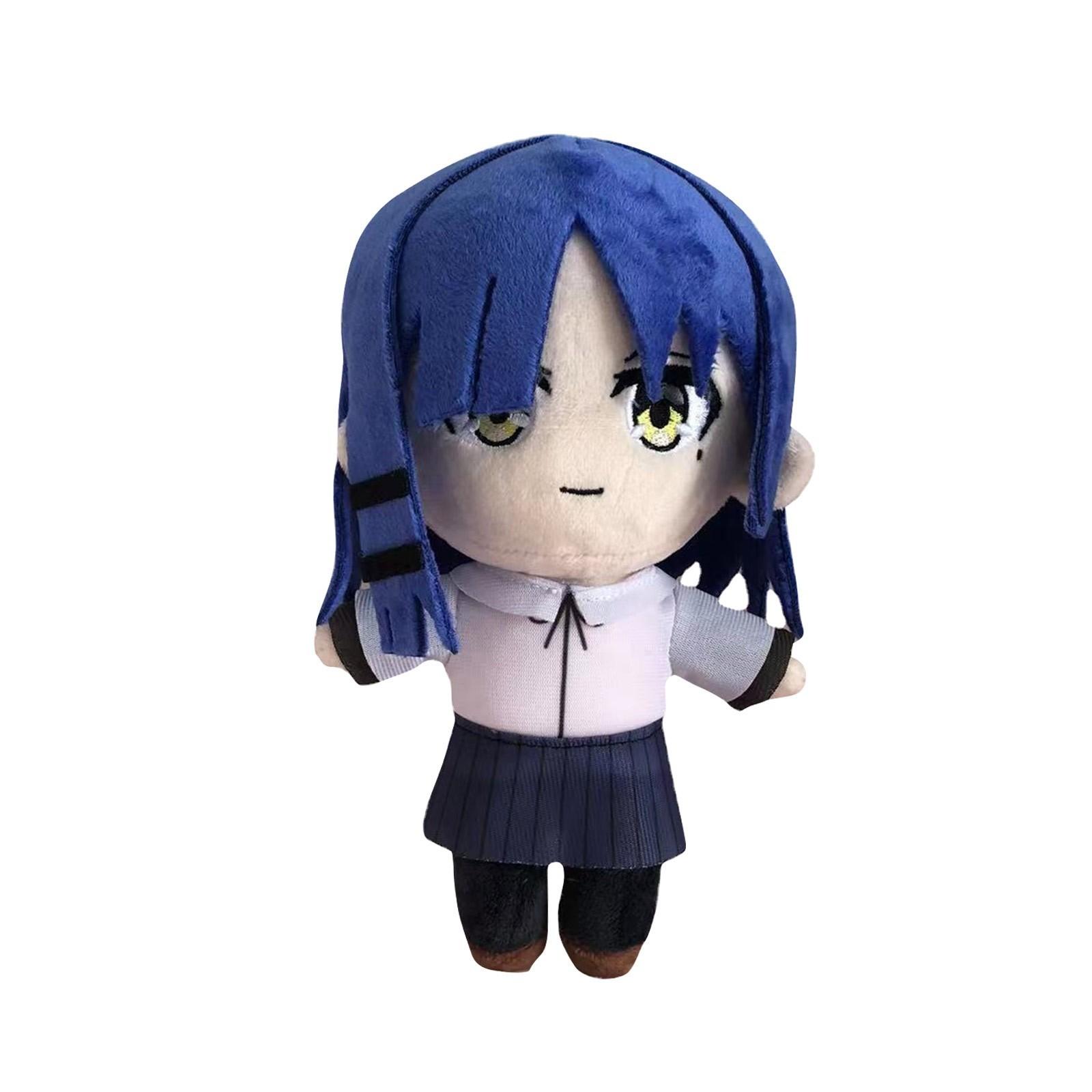 

Милая плюшевая кукла, игрушка в подарок, детская тряпичная кукла в мультяшном стиле One Size синий