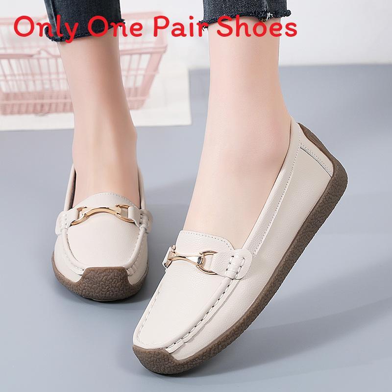 Casual Loafer Shoes For Women With Antislip Rubber Sole And Breathable Pu Insole For Daily Comfort