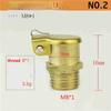 1pcs Oil Cup with Spring Lid for Machine Tool Lubricating Equipment Copper Plated Oil Cup Mechanical Parts Machine Accessories